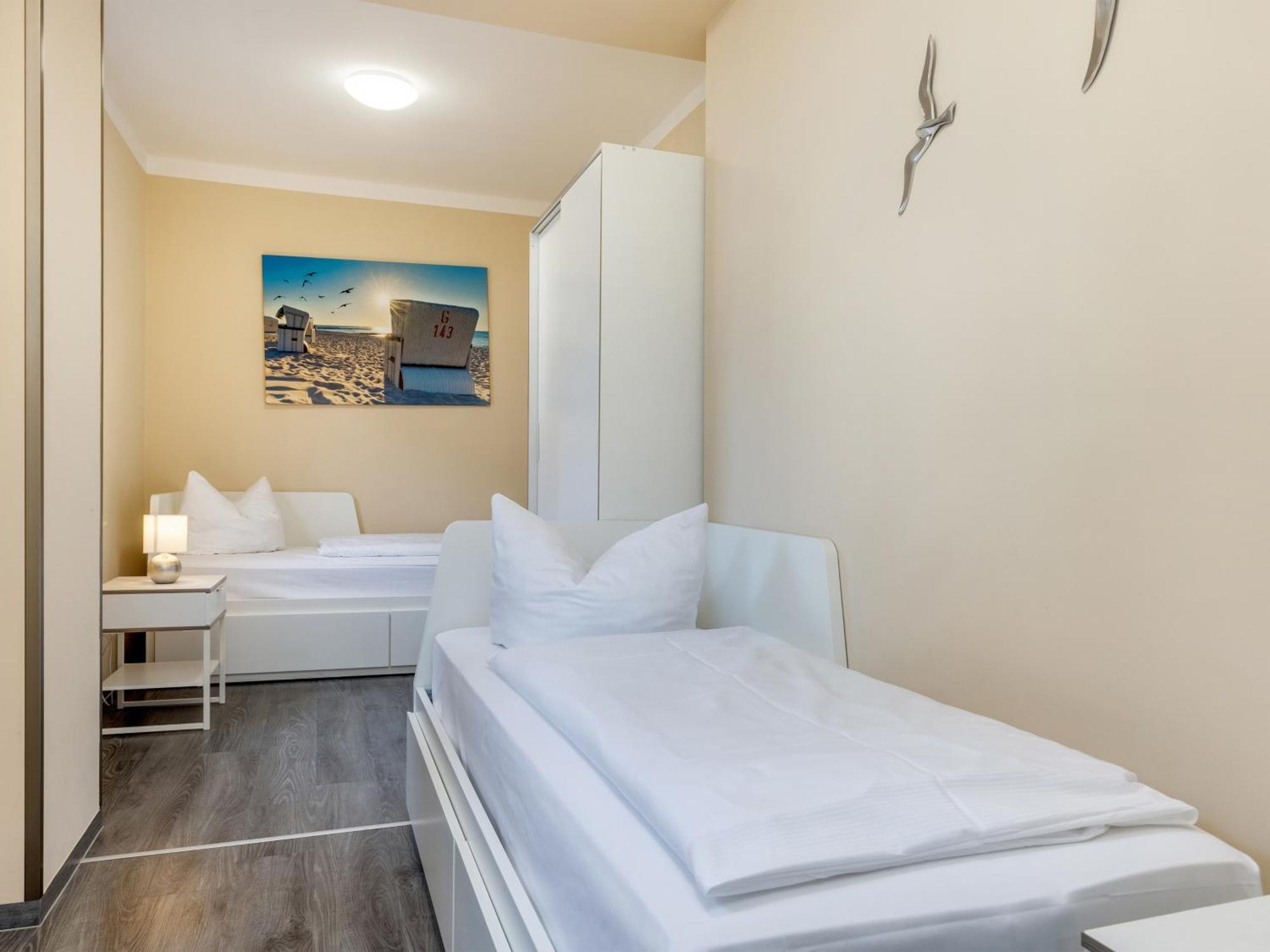 Ferienwohnung Strandlaeufer In Der Residenz Clara Sophia Остзебад Бинц Экстерьер фото