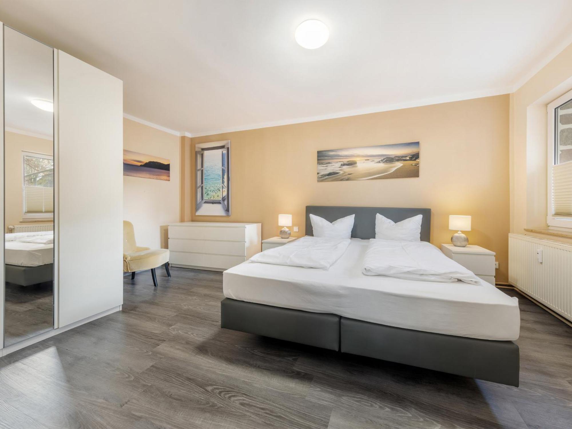 Ferienwohnung Strandlaeufer In Der Residenz Clara Sophia Остзебад Бинц Экстерьер фото